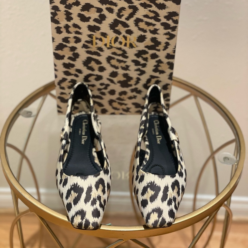 Dior Mizza sling back flats